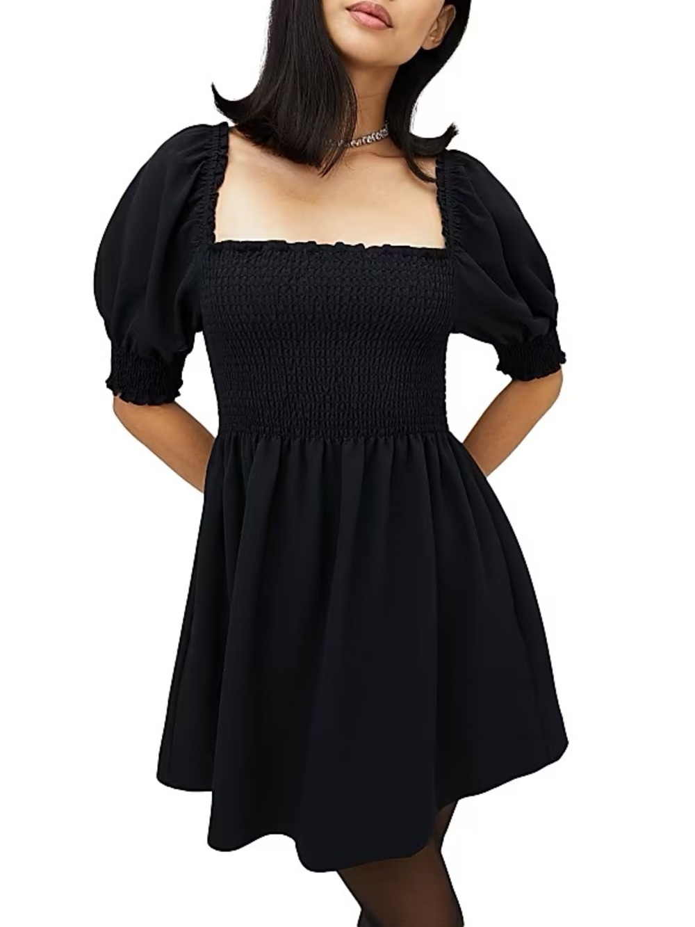 NWT Hill House Home Athena Nap Dress Black XS